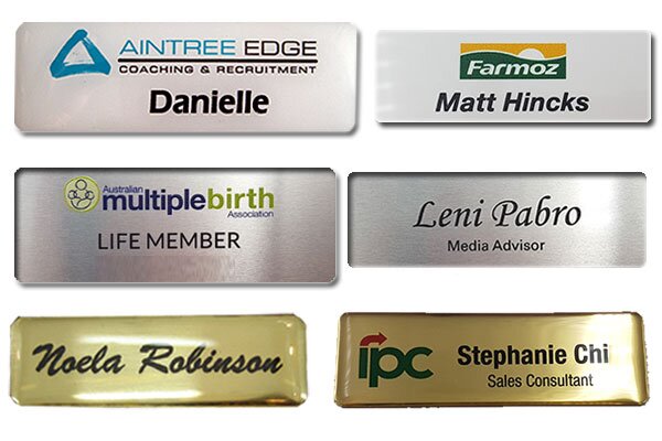 Metal Name Badge