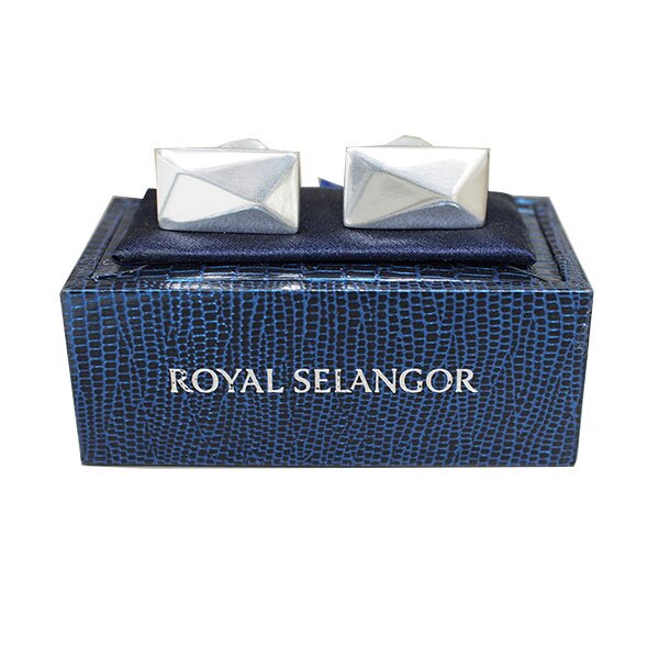Facet Rectangular Cufflinks