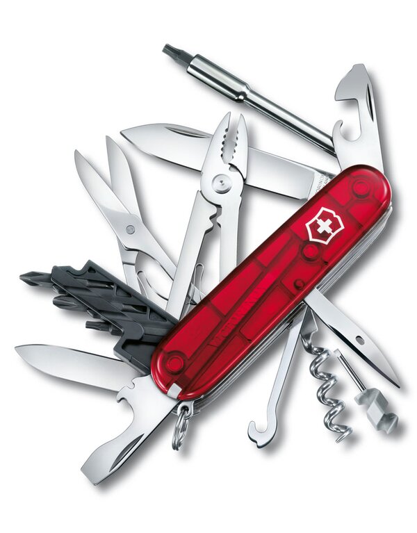 Victorinox Cyber Tool M Translucent Red