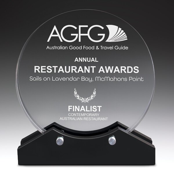 Round Acrylic Award