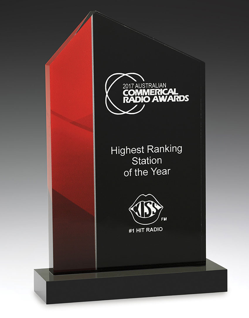 Red Summit acrylic Award