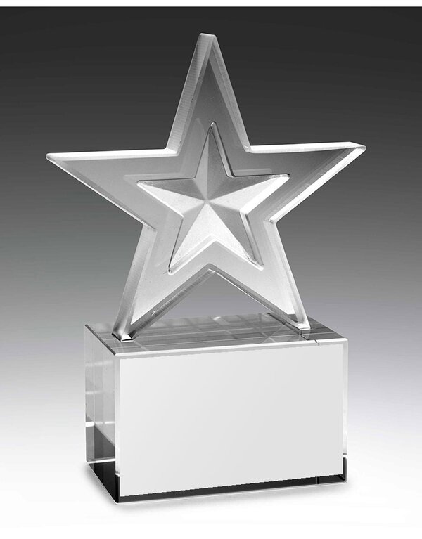 Crystal Multi Star Award