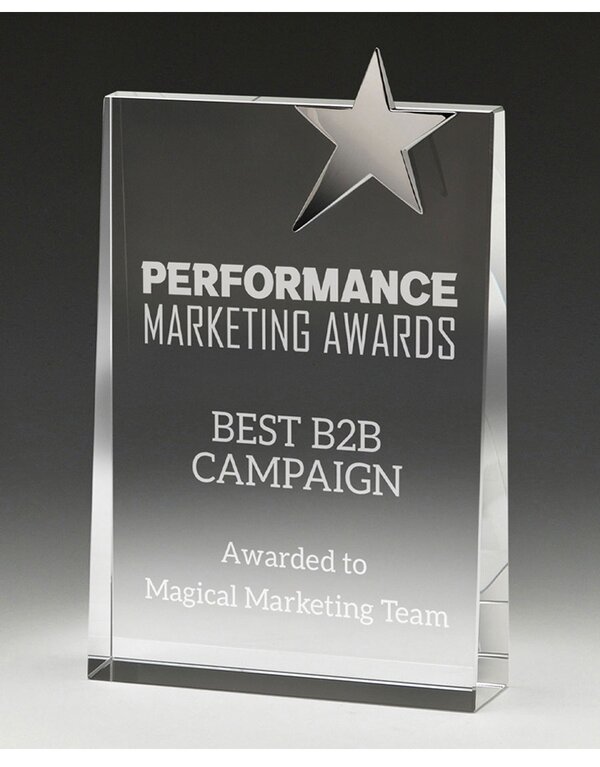 Stellar Star Tablet Award