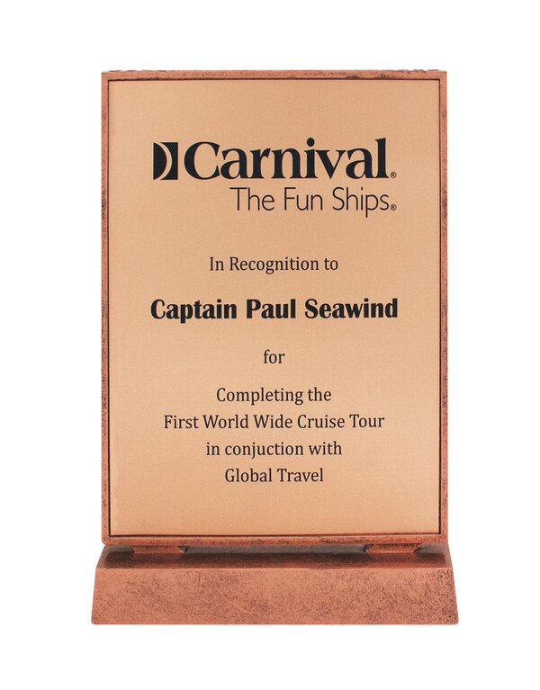 Achievement Bronze Plaque