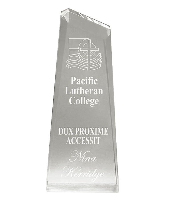 Clear Acrylic Trapezid