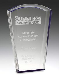 Blue Solar Acrylic Award