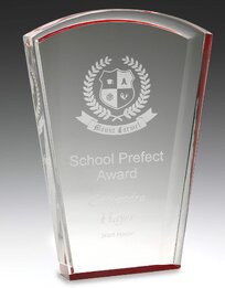 Red Solar Acrylic Award
