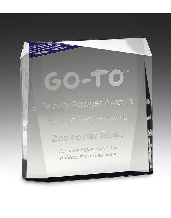 Blue Prism Acrylic Award