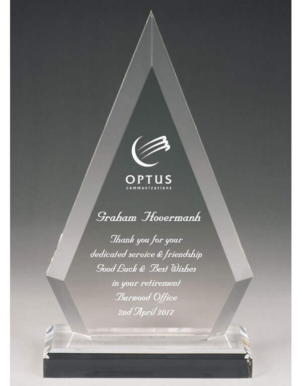 Clear Acrylic  Award