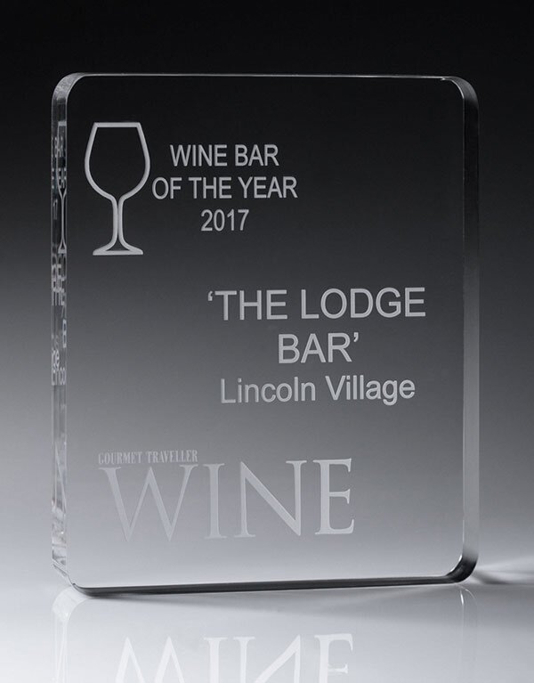 Clear Acrylic Tablet Award
