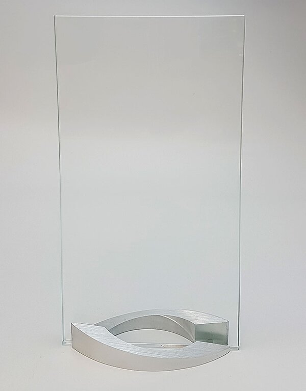 Modern Glass & Metal Stand