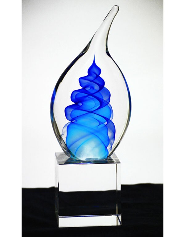 Blue Swirls Drop