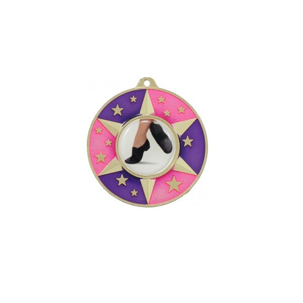 Star Medal Coloured