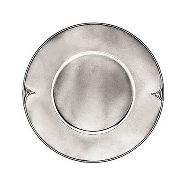 Pewter Tulip Plate by Royal Selangor