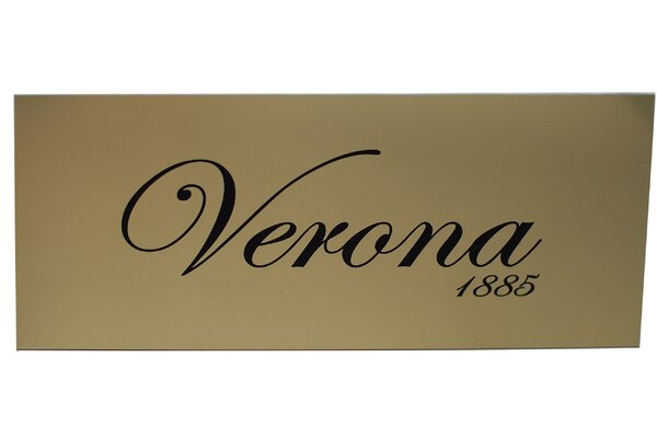 Gold Anodised Aluminium Signs