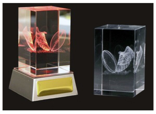 3D Shoe & Ball Cube
