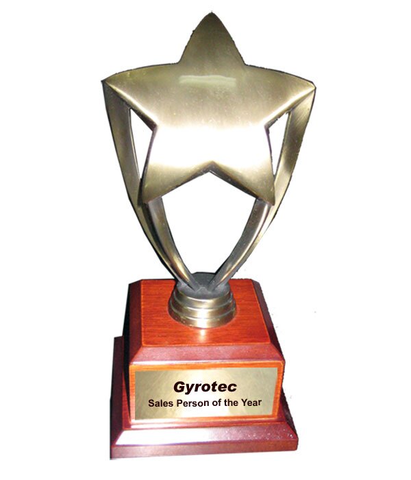 Gold Metal Star