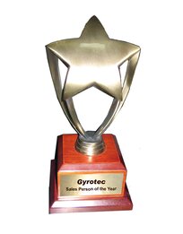 Gold Metal Star