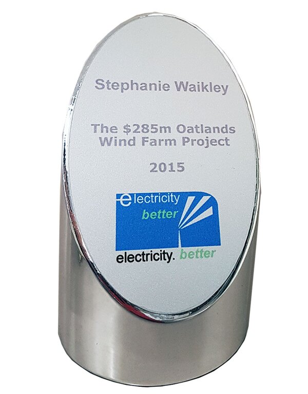 Cylindrical Award, Silver