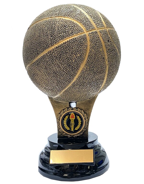Round Basketball Trophy