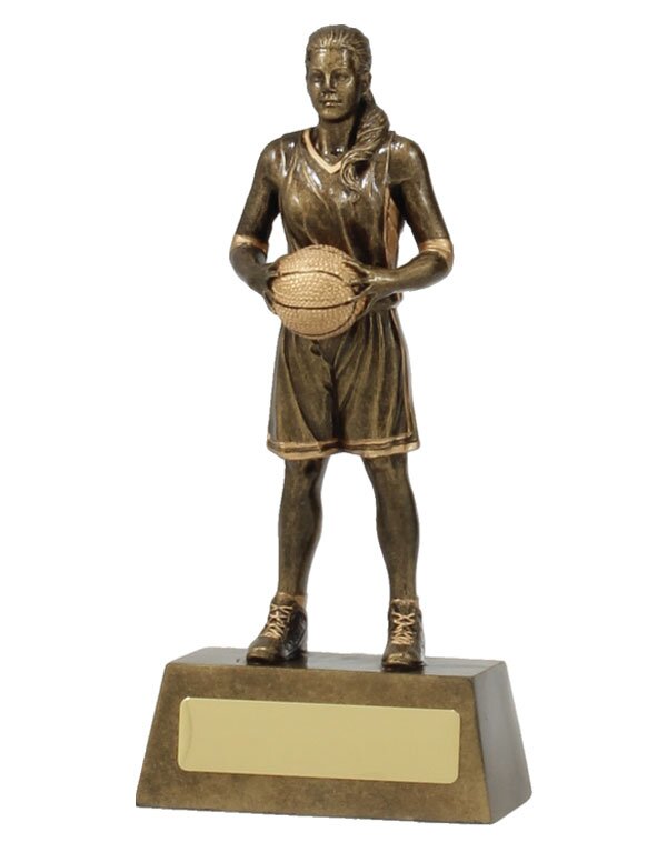 Basketball Hero Female Gold
