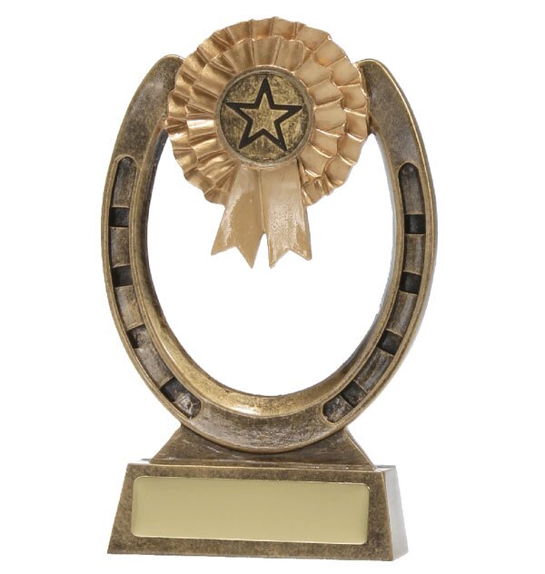 Horse Shoe Rosette