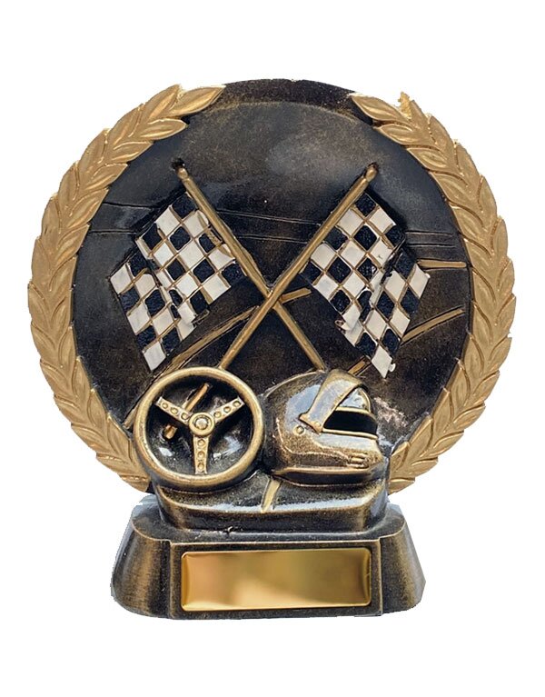 Motorsport Theme Plate