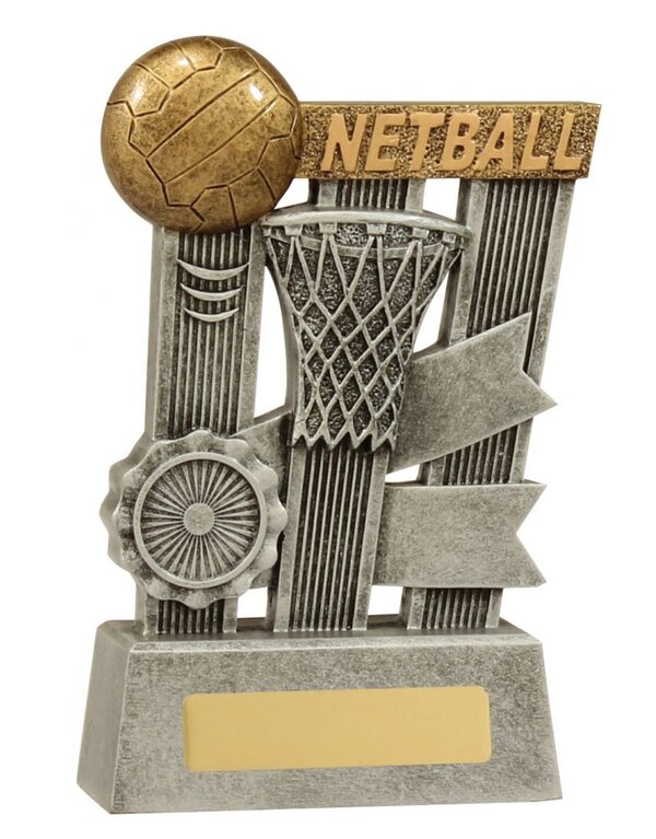 Netball Ribbon Trophy