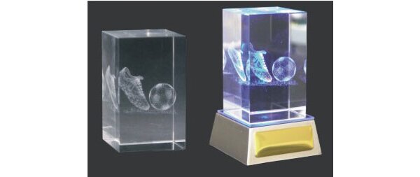 3D Shoe & Ball Cube