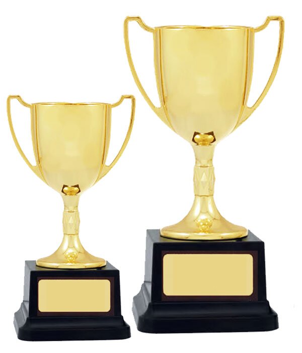 Gold Metal Cups